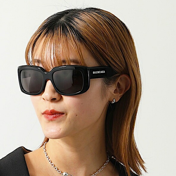 BALENCIAGA 56MM Rectangular Sunglasses - Picture 1 of 10